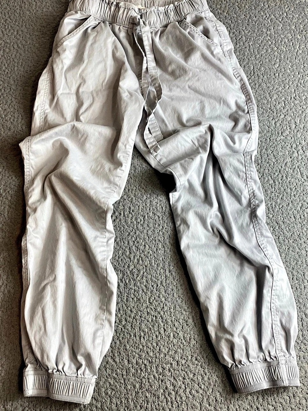 Knox Rose Jogger Pants in White Size Small Like New